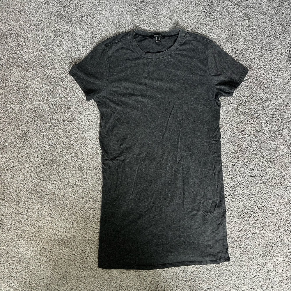 Crew Neck T-Shirt Dress